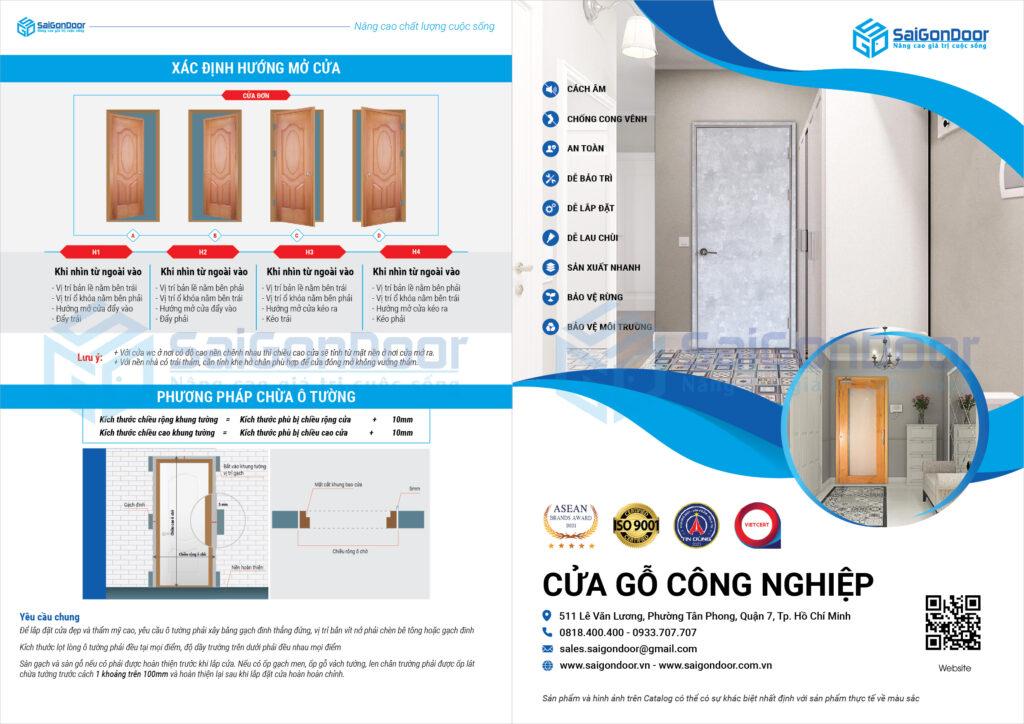 Catalogue cửa gỗ công nghiệp, catalogues cửa gỗ MDF, catalog cửa gỗ HDF, cửa gỗ melamine