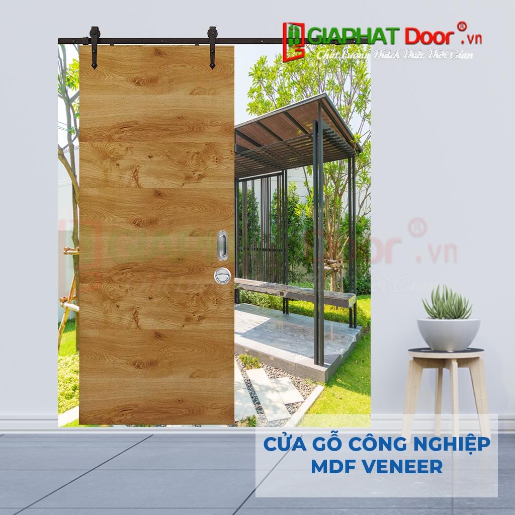 Cửa gỗ 1 cánh chất liệu MDF Veneer mang phong cách thiết kế hiện đại, trẻ trung, sang trọng Cửa gỗ 1 cánh chất liệu MDF Veneer mang phong cách thiết kế hiện đại, trẻ trung, sang trọng