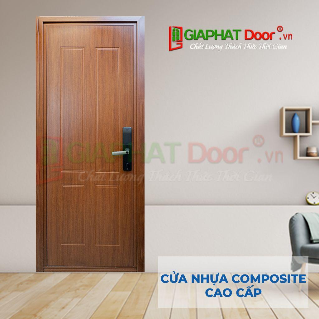 Cửa đi thông phòng nhựa giả gỗ composite