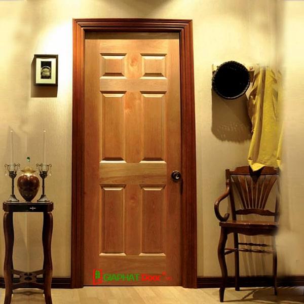 Mẫu cửa gỗ cao cấp HDF Veneer