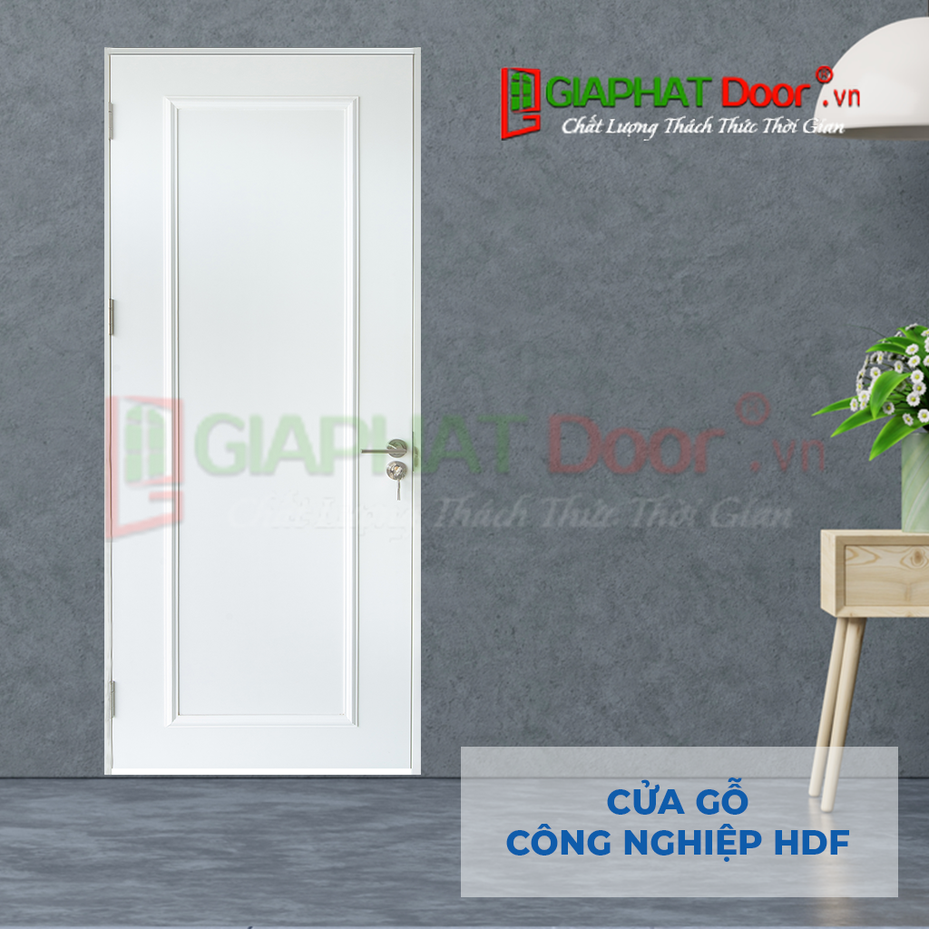 Cửa gỗ cao cấp tại quận 3 loại HDF sơn có mức giá đa dạng
