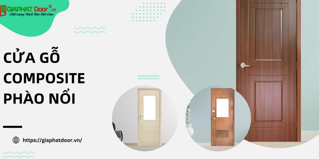 Cửa Gỗ Composite Phào Nổi