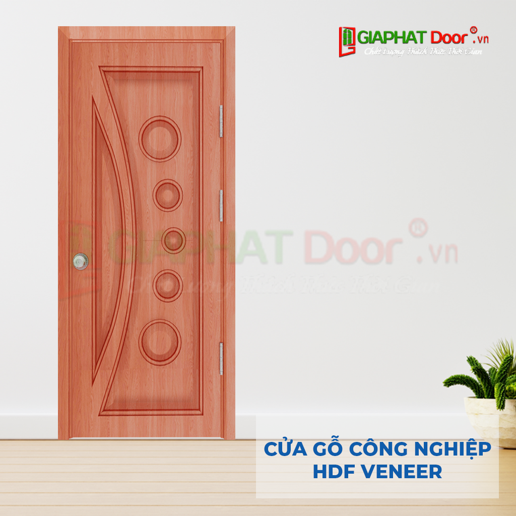 cửa gỗ công nghiệp HDF veneer