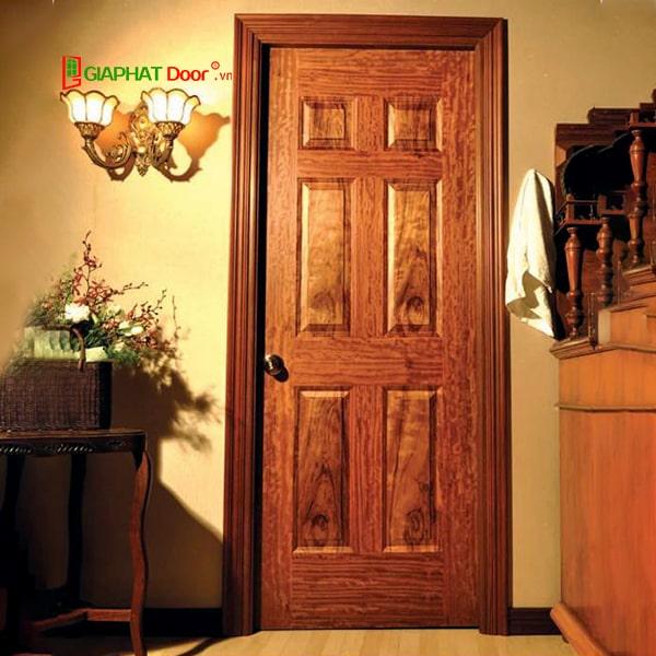 Mẫu Cửa gỗ giá rẻ HDF phủ Veneer