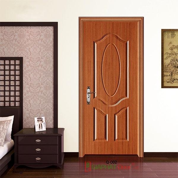 Mẫu Cửa gỗ công nghiệp HDF phủ Veneer Q002