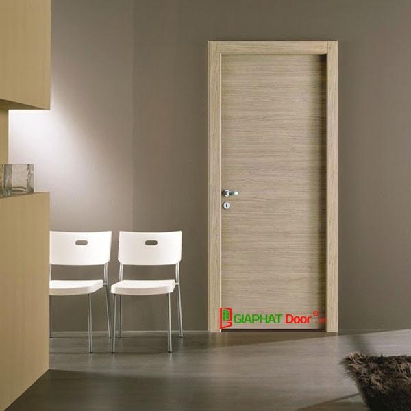 Mẫu cửa gỗ cho phòng ngủ MDF Melamine đẹp, phong cách tối giãn