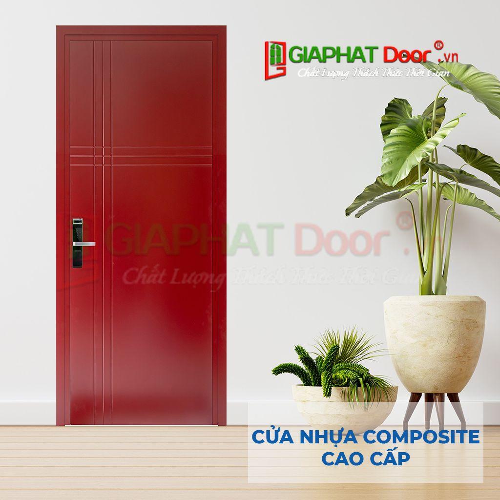 Cửa nhựa cao cấp giả gỗ Composite sử dụng không bị phai màu, lau chùi và vệ sinh dễ dàng khi bám bụi.