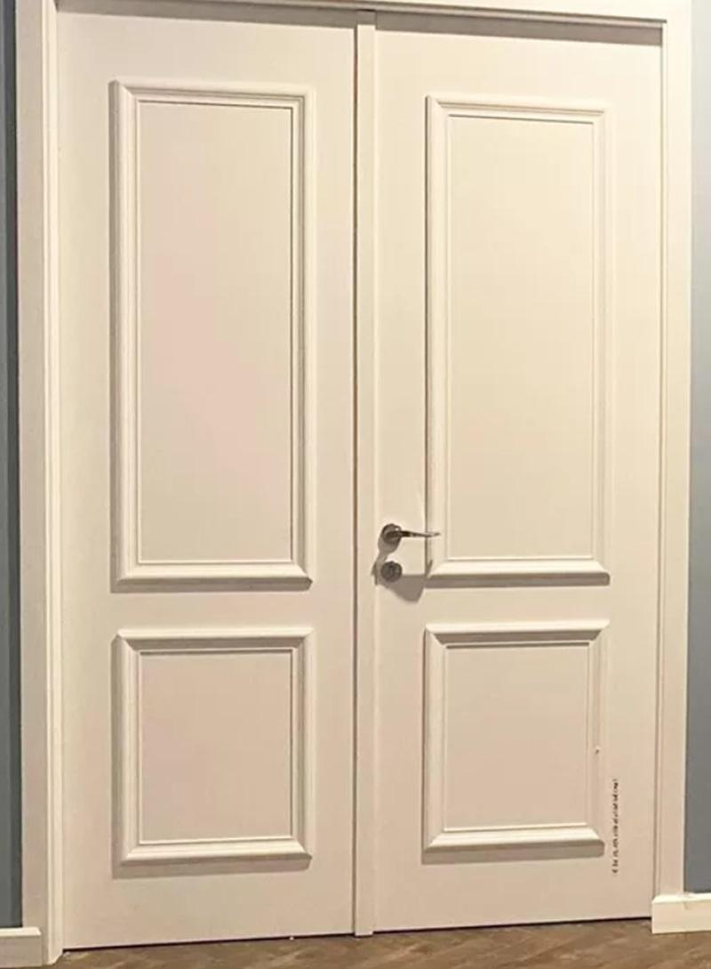 cửa nhựa gỗ Composite tại tỉnh Sóc Trăng Cửa nhựa Composite thiết kế 2 cánh tiện lợi và hiện đại