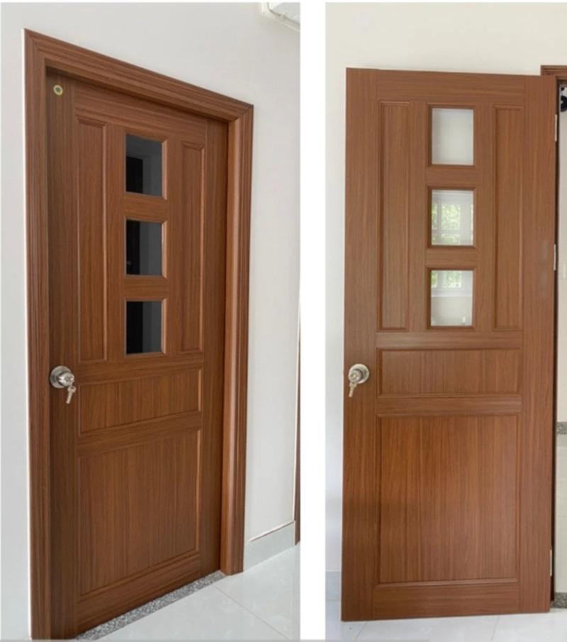 cửa nhựa vân gỗ tỉnh cà mau Cửa nhựa Đài Loan đúc mang vẻ đẹp hiện đại, bền lâu