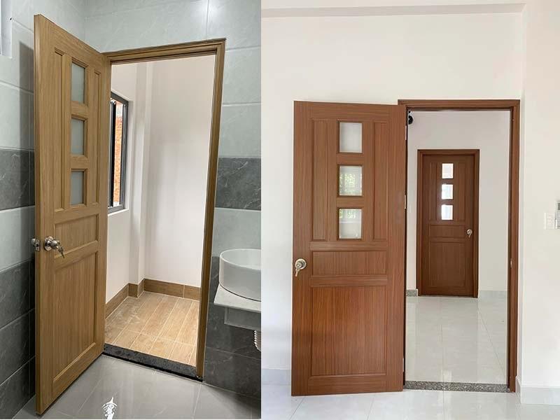 cửa nhựa giả gỗ tại tỉnh An Giang Cửa nhựa giả gỗ ABS được sử dụng phổ biến với độ bền cao