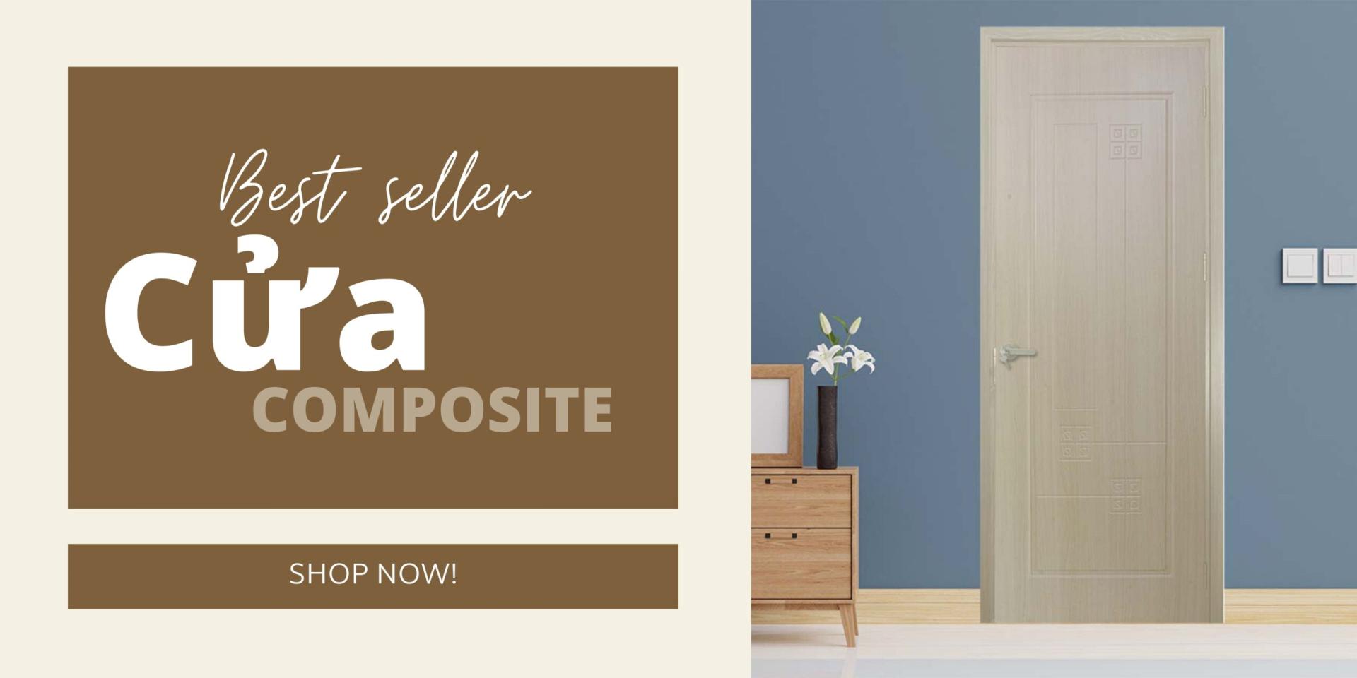 Cửa nhựa giả gỗ composite màu xám
