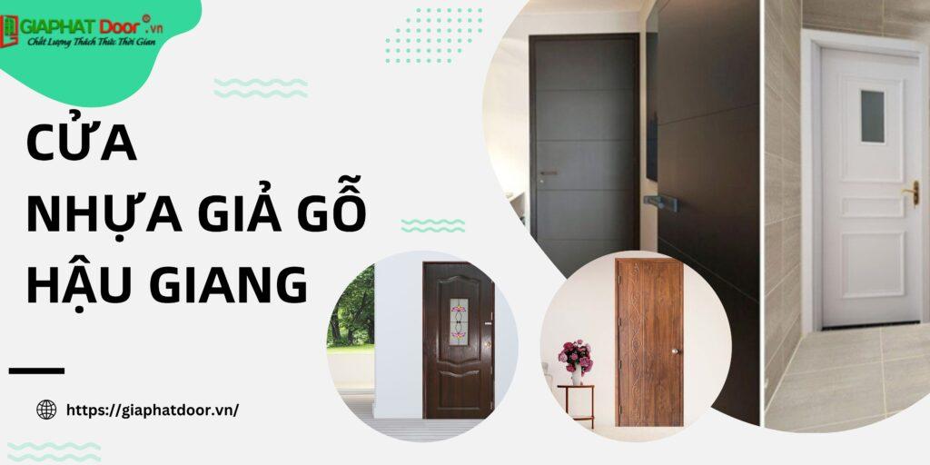cửa nhựa giả gỗ Hậu Giang