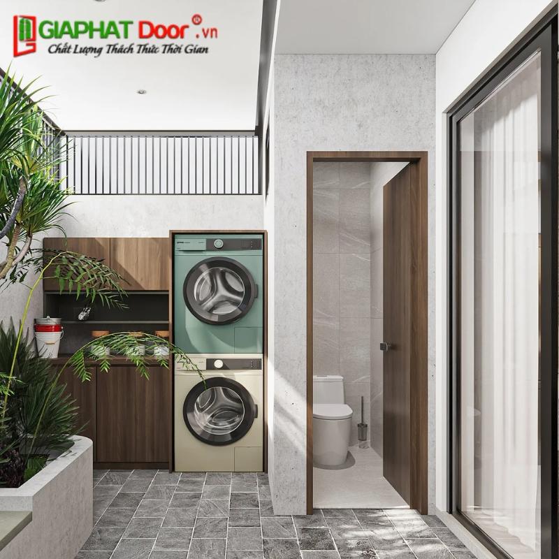 Cửa sau phải có đủ ánh sáng và sự thông thoáng 