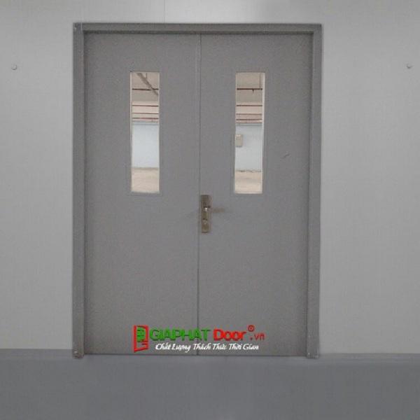Cửa thép chống cháy 2 cánh