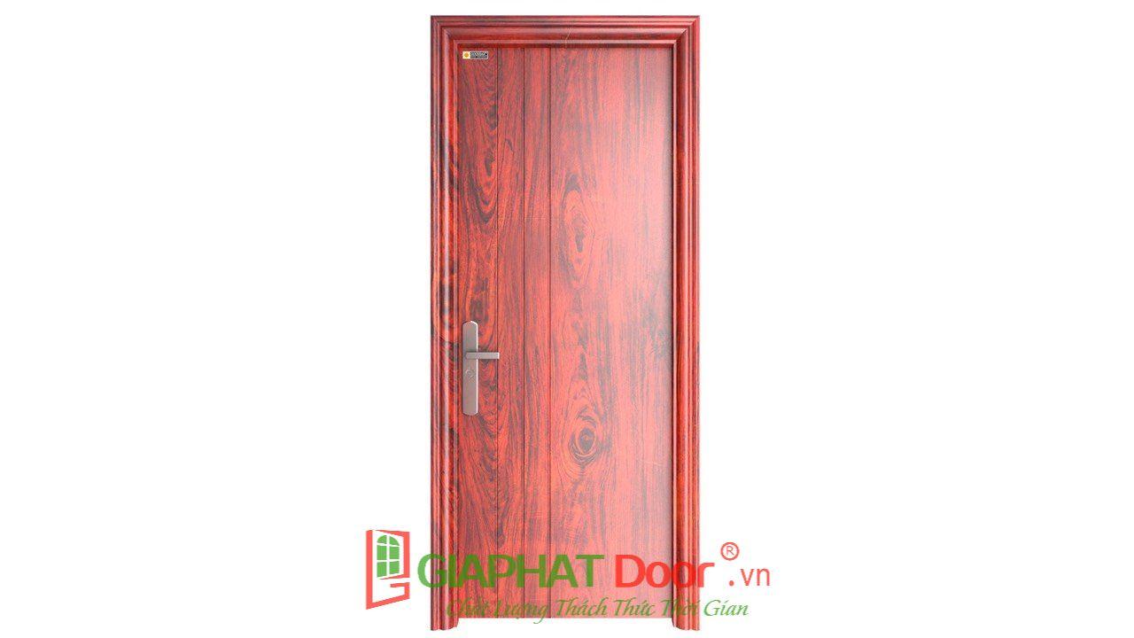 Hình ảnh cửa thép vân gỗ