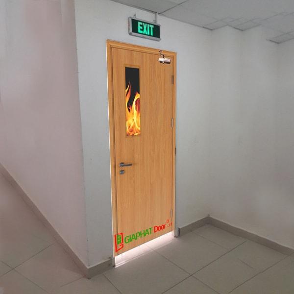 Cửa gỗ chống cháy giá rẻ nhất hiện nay tại Giaphatdoor