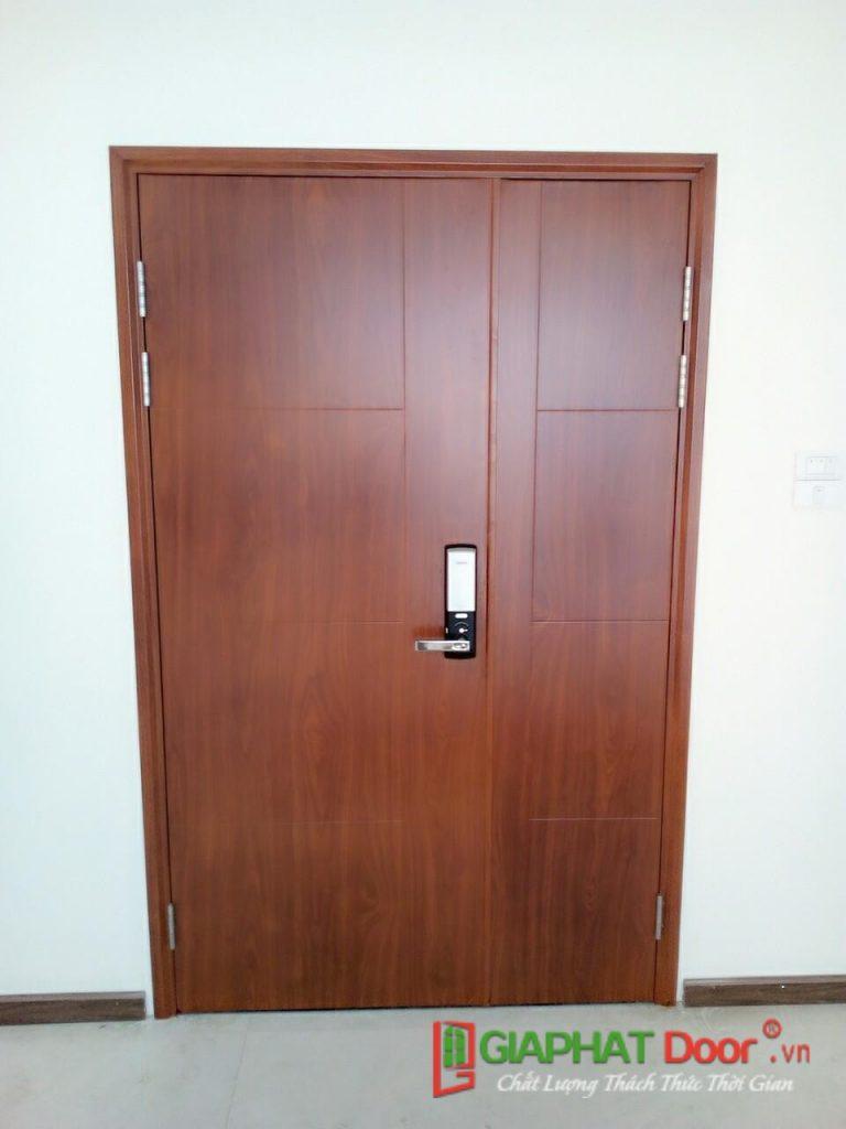cửa thép vân gỗ SGD 22