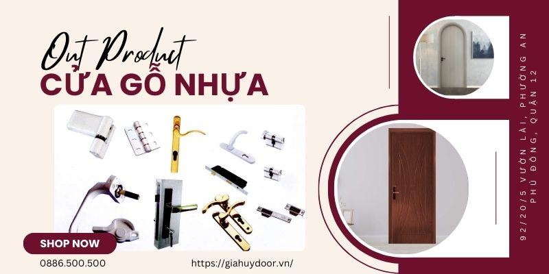 Địa chỉ mua cửa gỗ nhựa Bến Tre và phụ kiện cửa gỗ nhựa đáng tin cậy