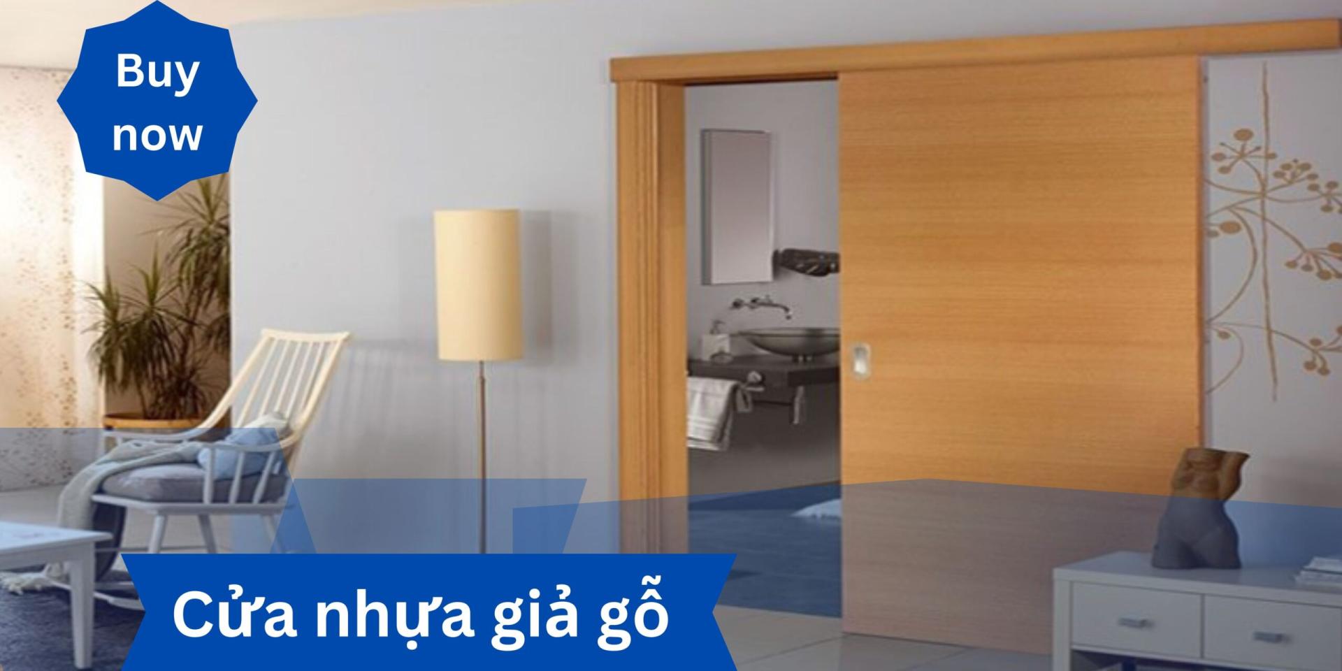 Giới thiệu cửa nhựa giả gỗ Bến Tre kiểu lùa