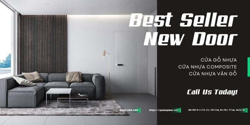 Gợi ý mẫu cửa gỗ nhựa cho phong cách Minimalist