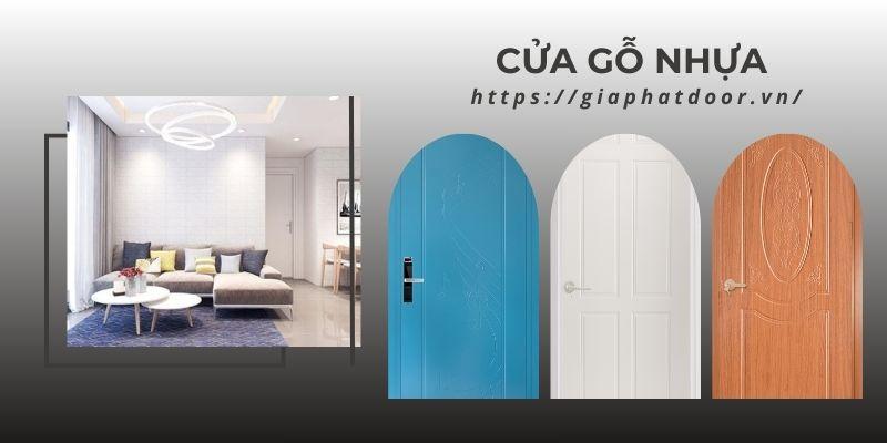 Gợi ý mẫu cửa gỗ nhựa cho phong cách nội thất hiện đại