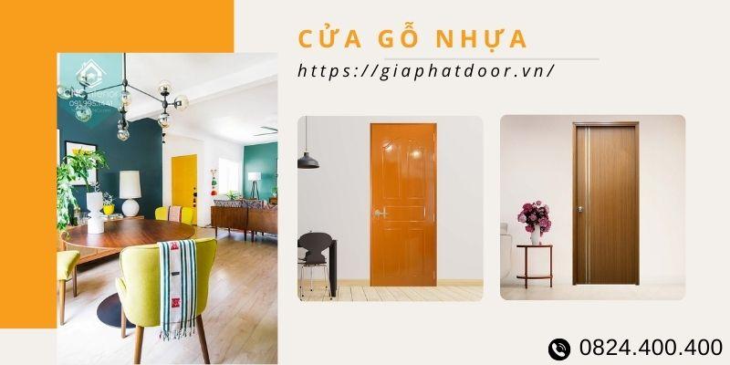 Gợi ý mẫu cửa gỗ nhựa Long An cho phong cách nội thất Đa sắc màu
