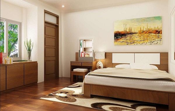 Hướng đặt cửa phòng ngủ hợp phong thủy giúp gia đình yên ấm