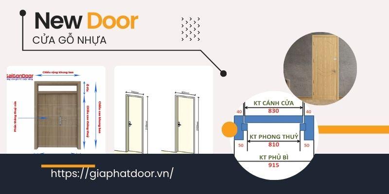Hướng dẫn đo kích thước cửa gỗ nhựa theo phong thủy