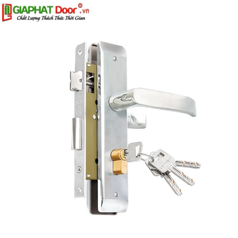 Khóa cửa chống cháy bản vuông chất lượng