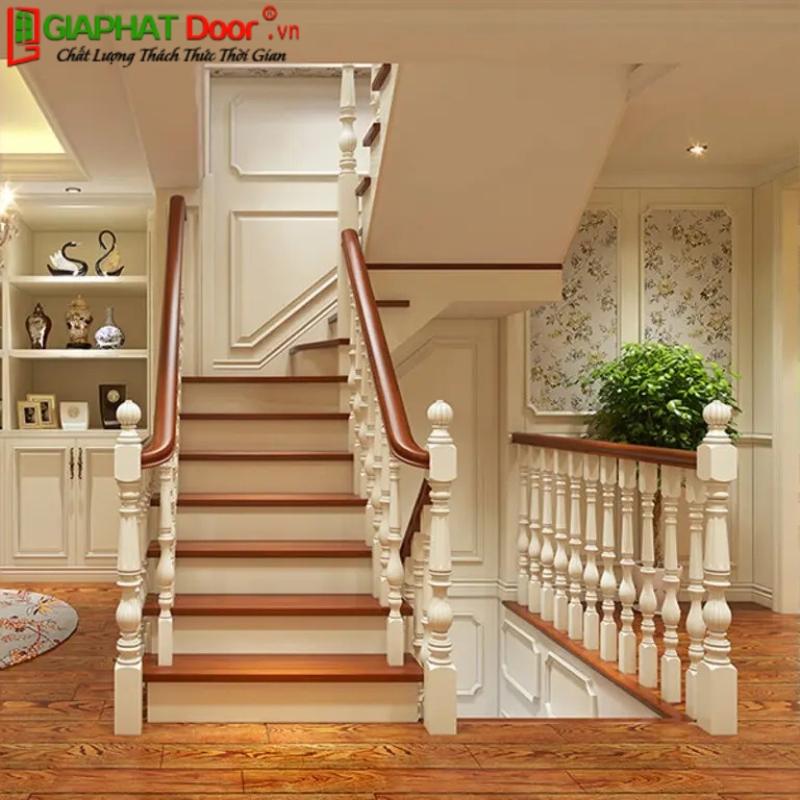 Không nên đặt cầu thang thẳng với vị trí cửa ra vào