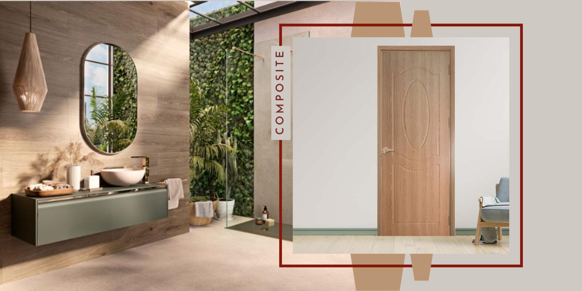Kích thước cửa composite Cà Mau tiêu chuẩn cho nhà vệ sinh 