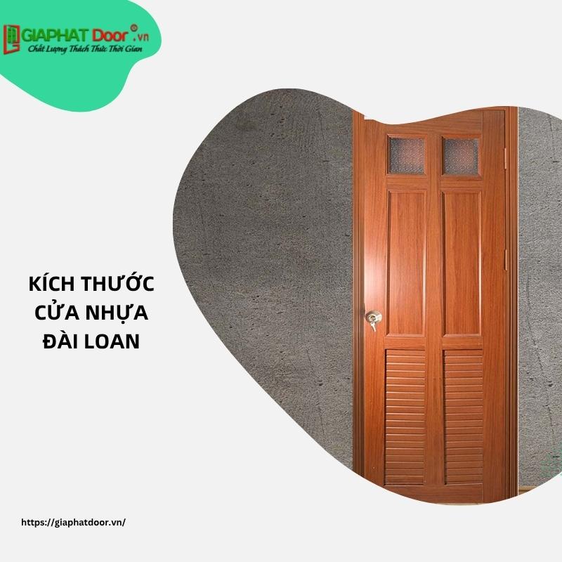 Kích thước cửa nhựa Đài Loan