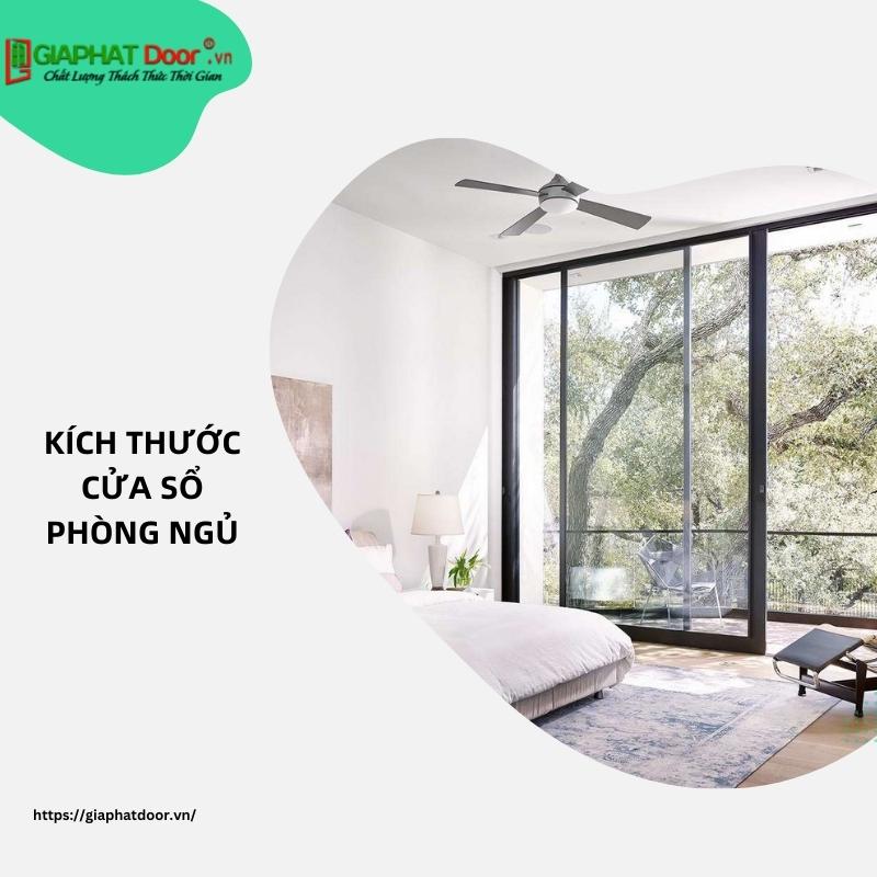 Kích thước cửa sổ phòng ngủ