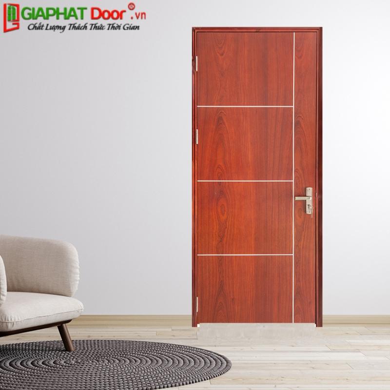 Lắp đặt cửa gỗ công nghiệp cho cửa thông phòng