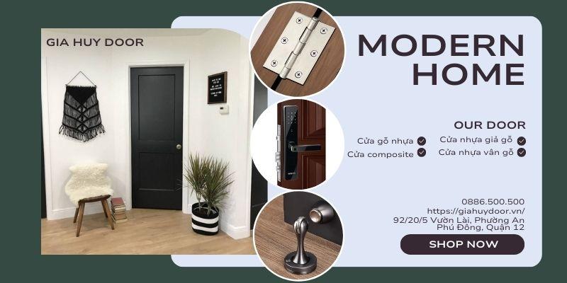 Lưu ý gì khi chọn phụ kiện cho cửa gỗ nhựa Bến Tre?