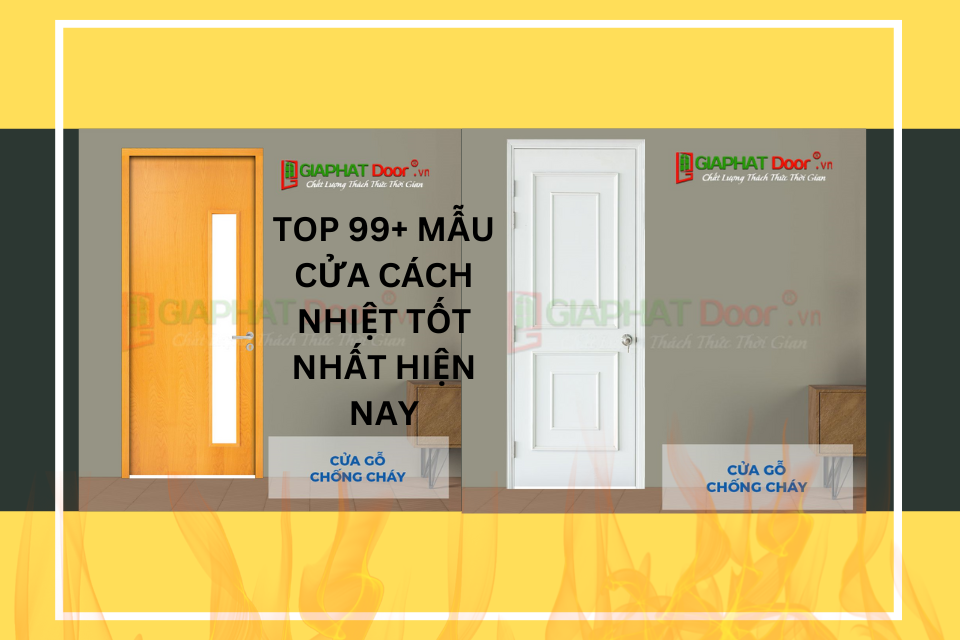 Mẫu cửa cách nhiệt