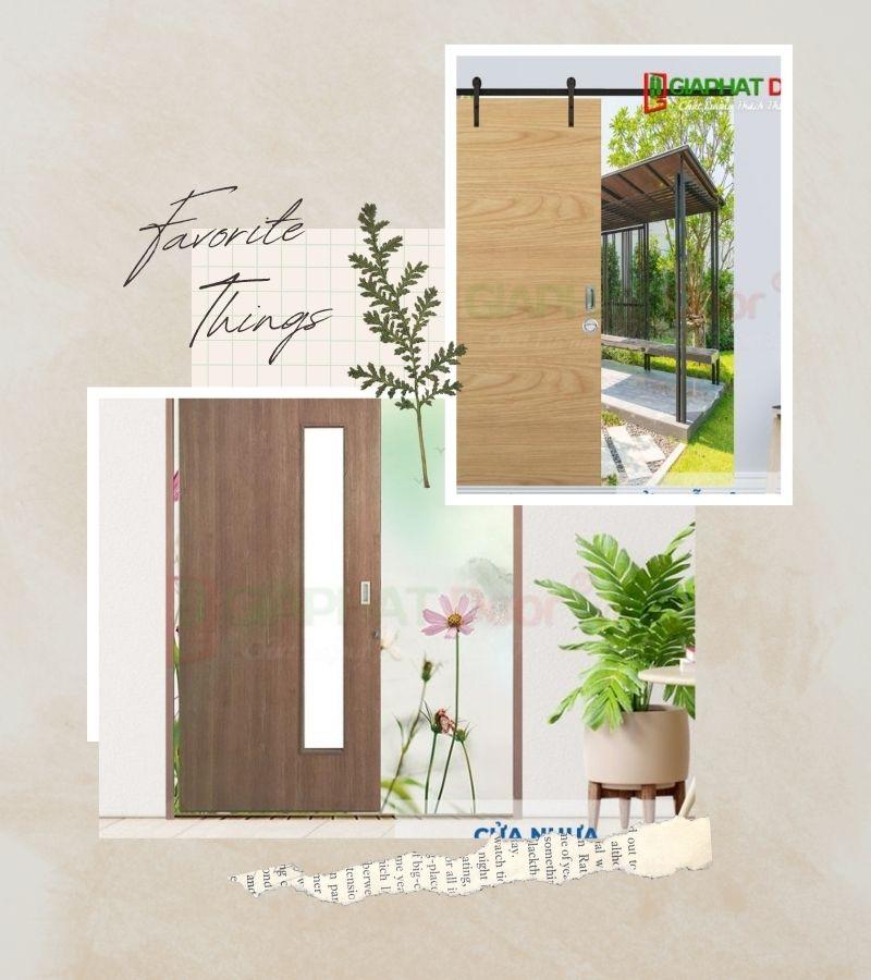 Mẫu cửa composite Đồng Tháp cho văn phòng có diện tích nhỏ hẹp