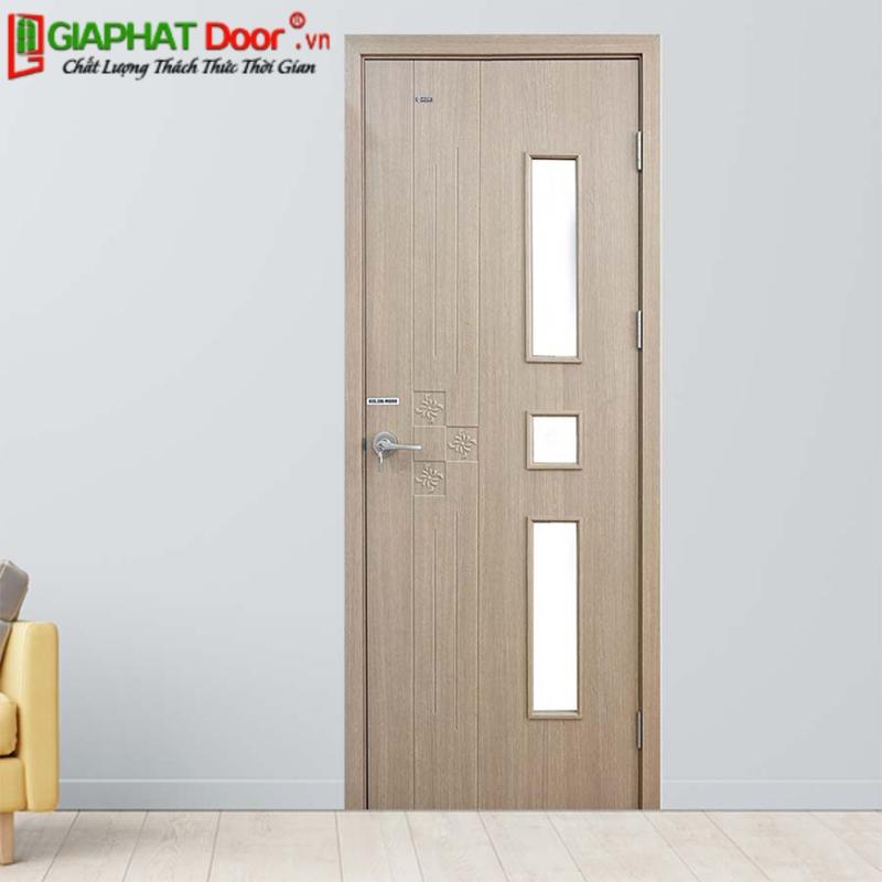 Mẫu cửa gỗ công nghiệp dễ lắp đặt và sử dụng 