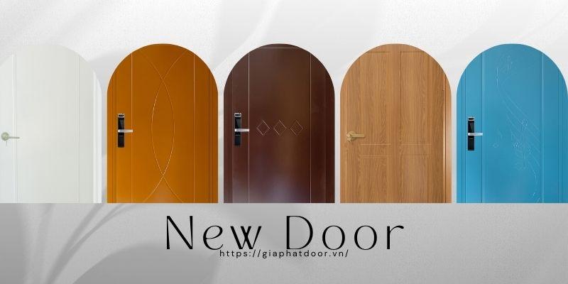 Mẫu cửa gỗ nhựa đạt chuẩn chất lượng được sản xuất bởi Gia Phát Door