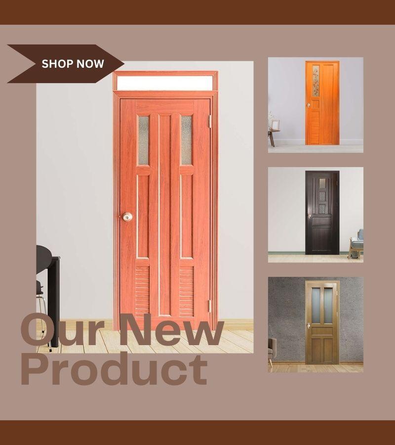 Mẫu cửa nhựa composite Đài Loan các phòng ban