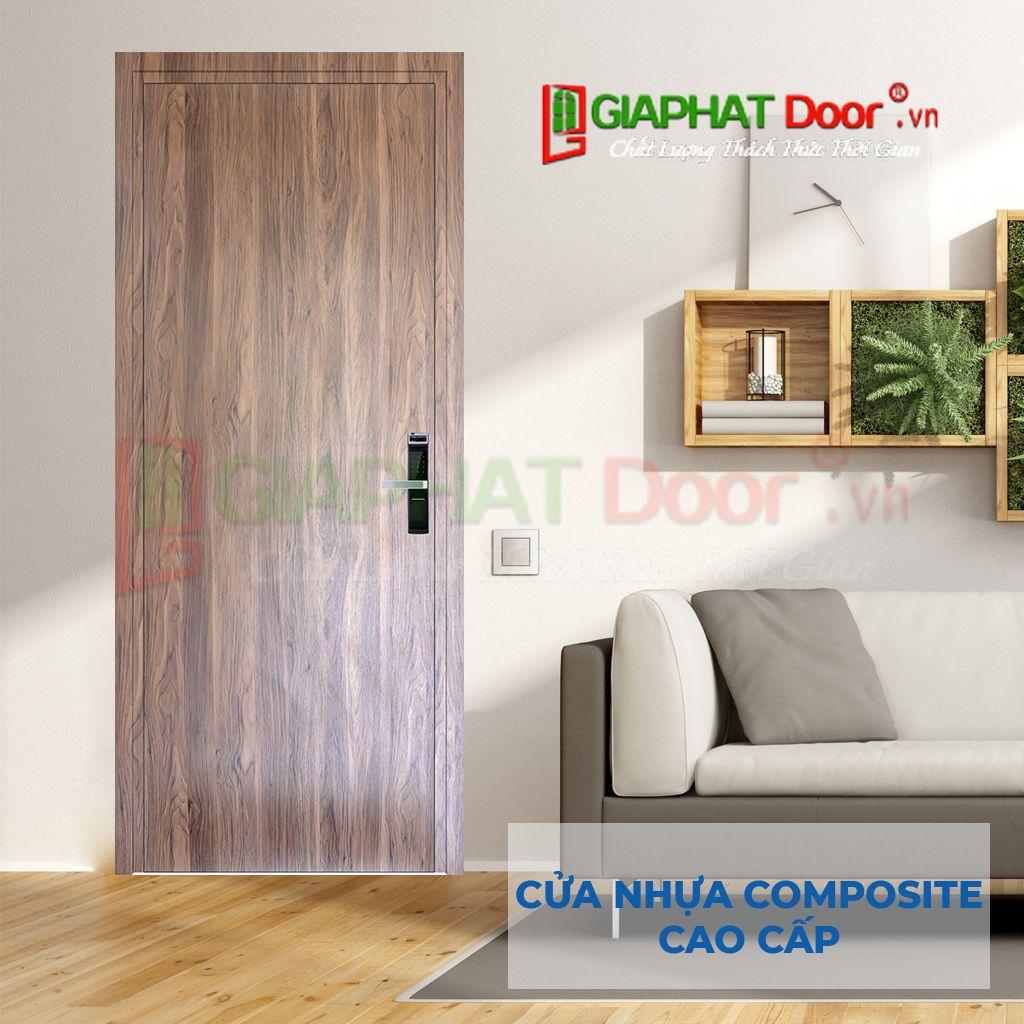 Mẫu cửa nhựa composite đẹp tấm phẳng đẹp