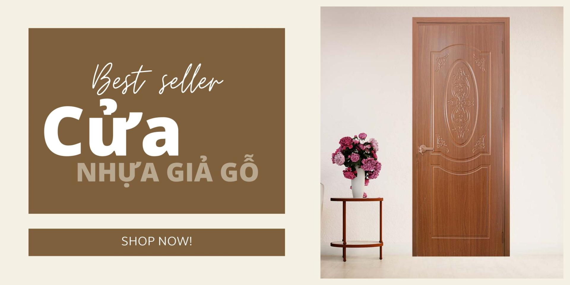 Mẫu cửa nhựa giả gỗ chất lượng ISO được sản xuất bởi Gia Phát Door