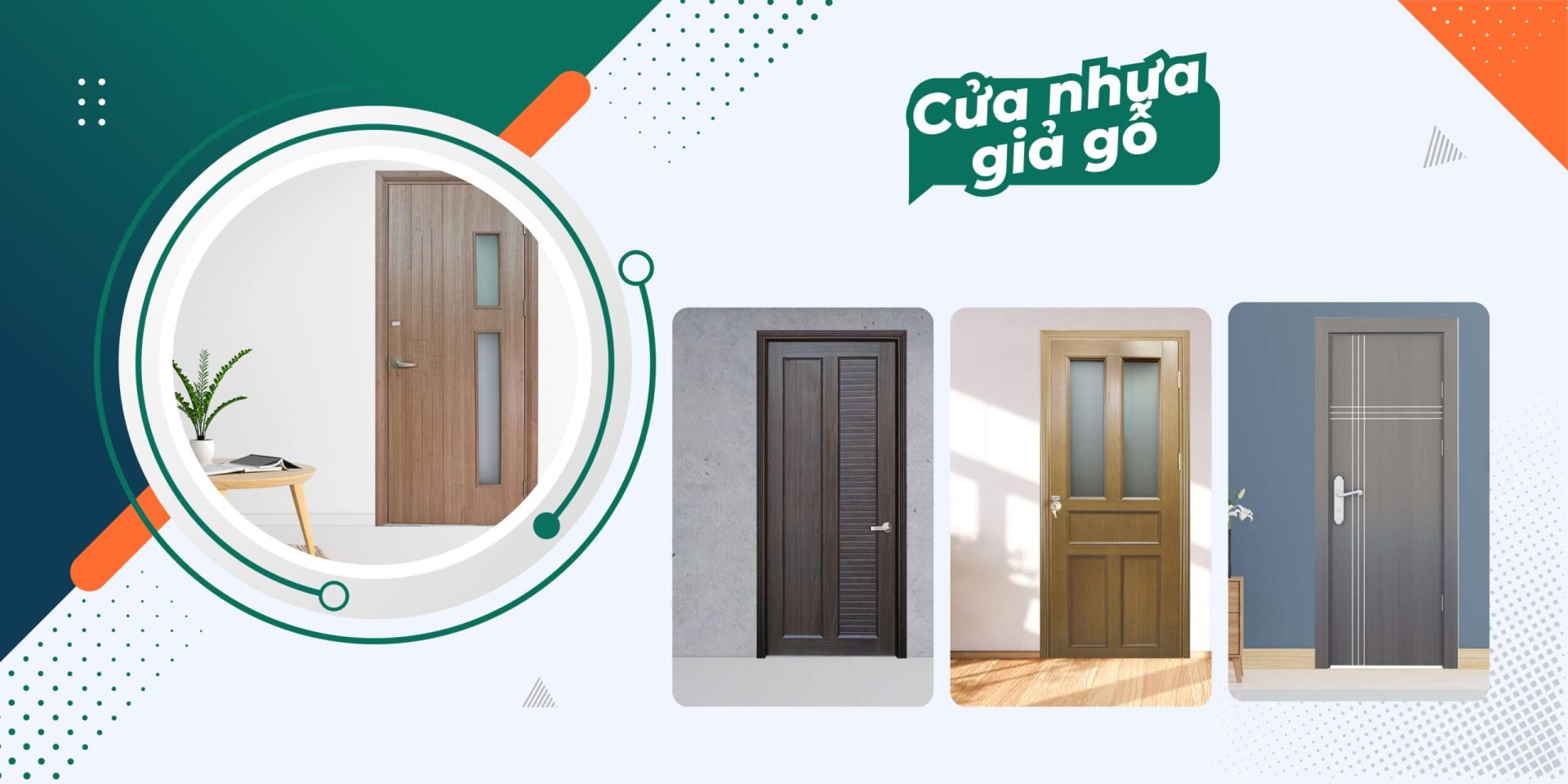 Mẫu cửa nhựa giả gỗ Tây Ninh được sản xuất tại Việt Nam