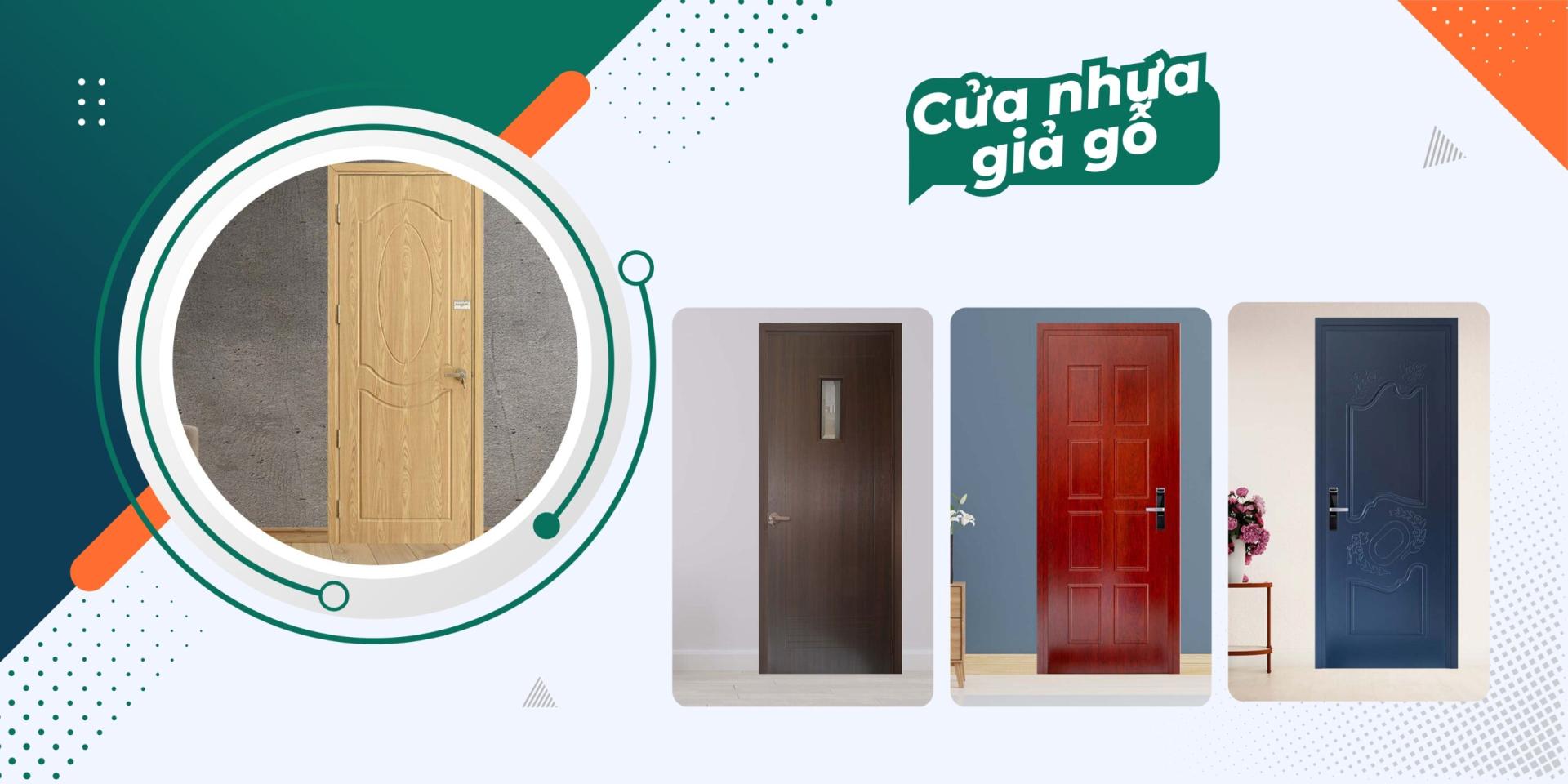 Mẫu cửa nhựa giả gỗ Trà Vinh chất lượng tại Gia Phát Door