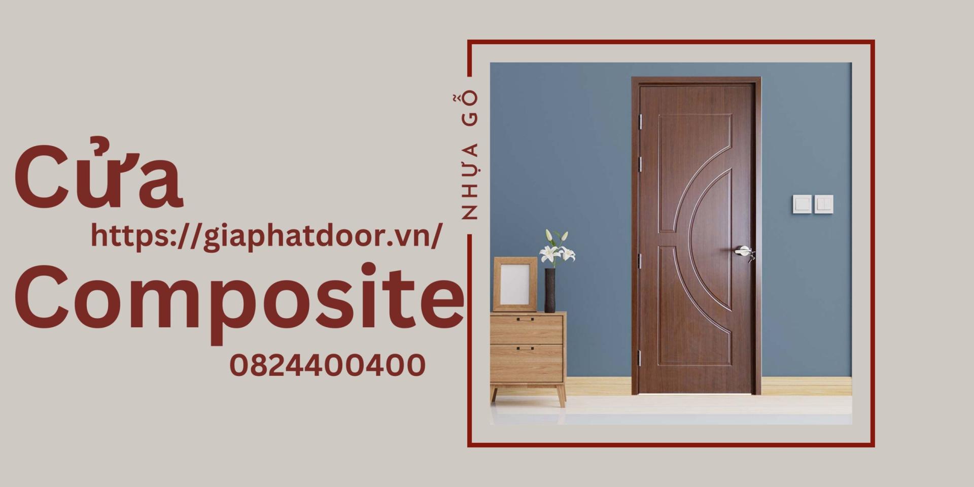 Mẫu cửa nhựa gỗ composite phào chỉ màu gỗ tối
