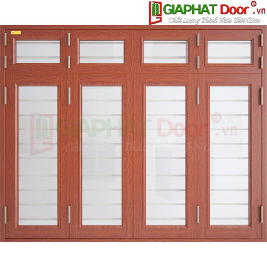 Mẫu cửa thép vân gỗ Mẫu cửa thép vân gỗ