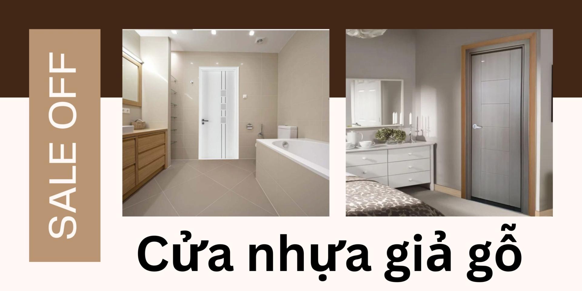 Một số ứng dụng phổ biến của dòng cửa nhựa giả gỗ Vĩnh Long