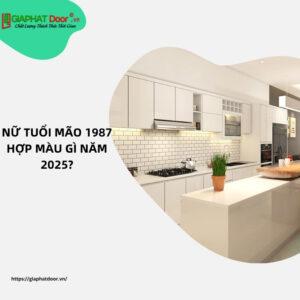 Nữ tuổi Mão 1987 hợp màu gì năm 2025