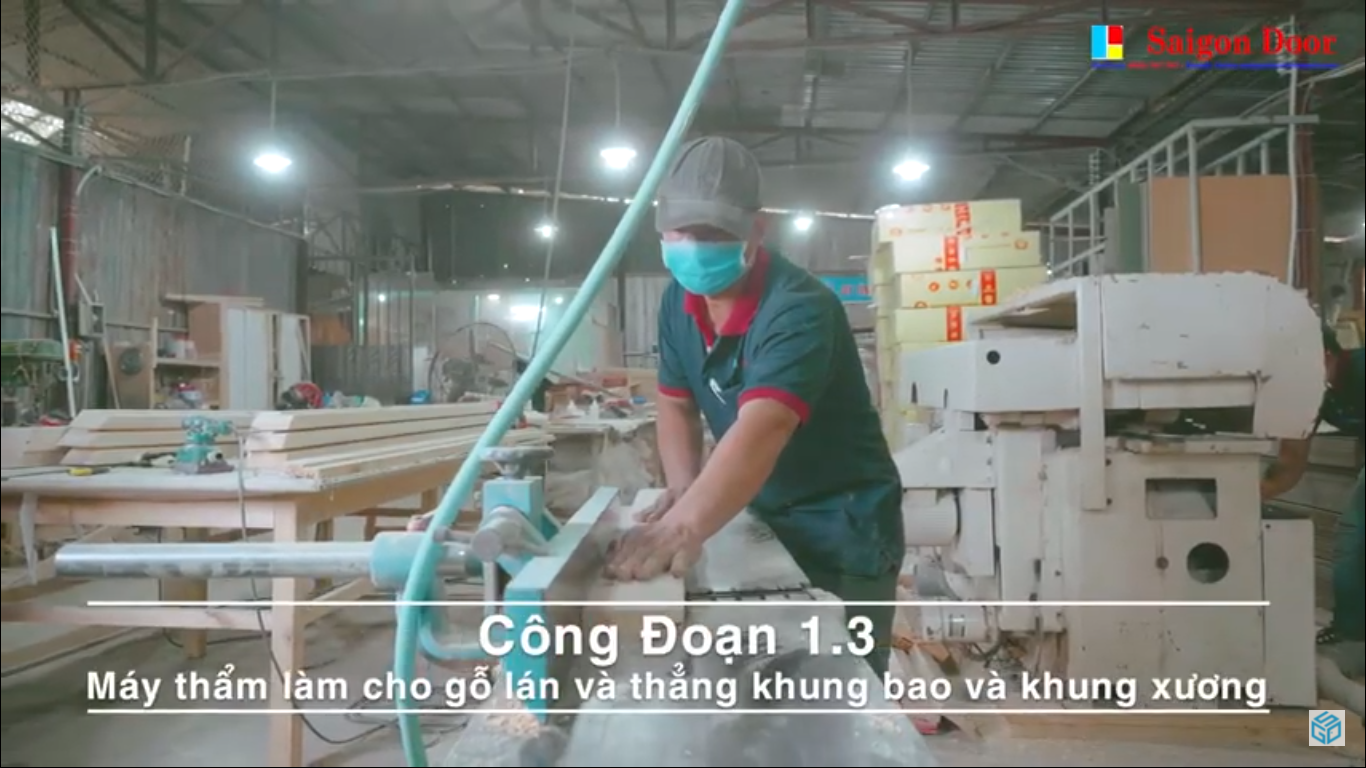 Máy thẩm làm cho gỗ lán và thẳng khung bao và khung xương