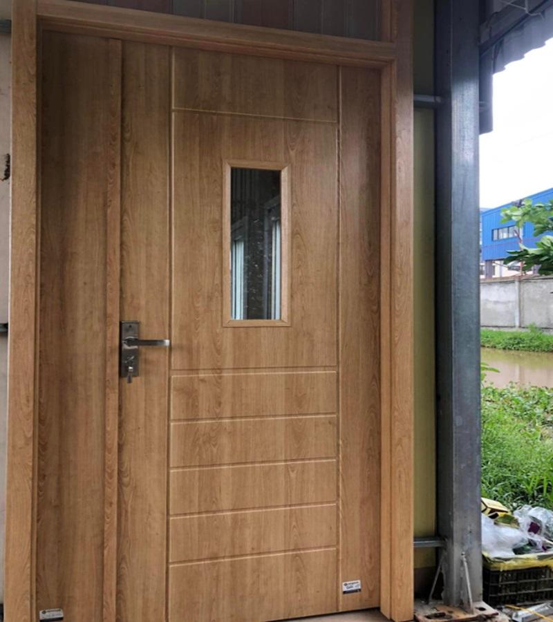 cửa gỗ composite tại tỉnh bình định Sản phẩm góp phần giảm thiểu tiếng ồn bên ngoài và cách nhiệt rất tốt